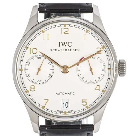 iwc fa jones steel for sale|IWC .